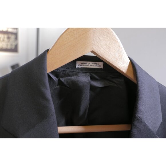 Joseph Abboud Black Wool Suit – 40L Jacket 36R Pants - Picture 3 of 16